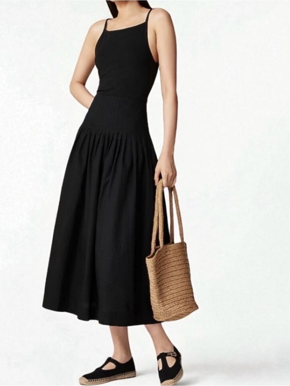 J. Crew Pintuck Mixy Dress